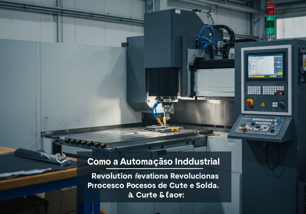 Como a Automação Industrial Revoluciona os Processos de Corte e Solda